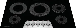 Frigidaire GCCE3670AS Frigidaire Gallery 36" Electric Cooktop Electric slide-in electric cooking range