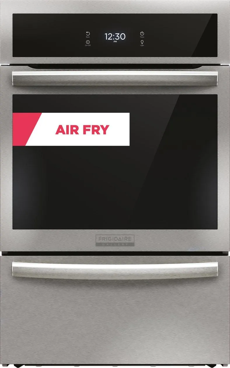 Frigidaire GCWG2438AF Frigidaire Gallery 24" Single Gas Wall Oven With Air Fry Wall Ovens convection wall oven with steam assist