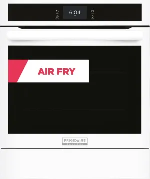 Frigidaire GCWS2438AW Frigidaire Gallery 24" Single Electric Wall Oven With Air Fry Single Wall Ovens single oven with self-cleaning feature