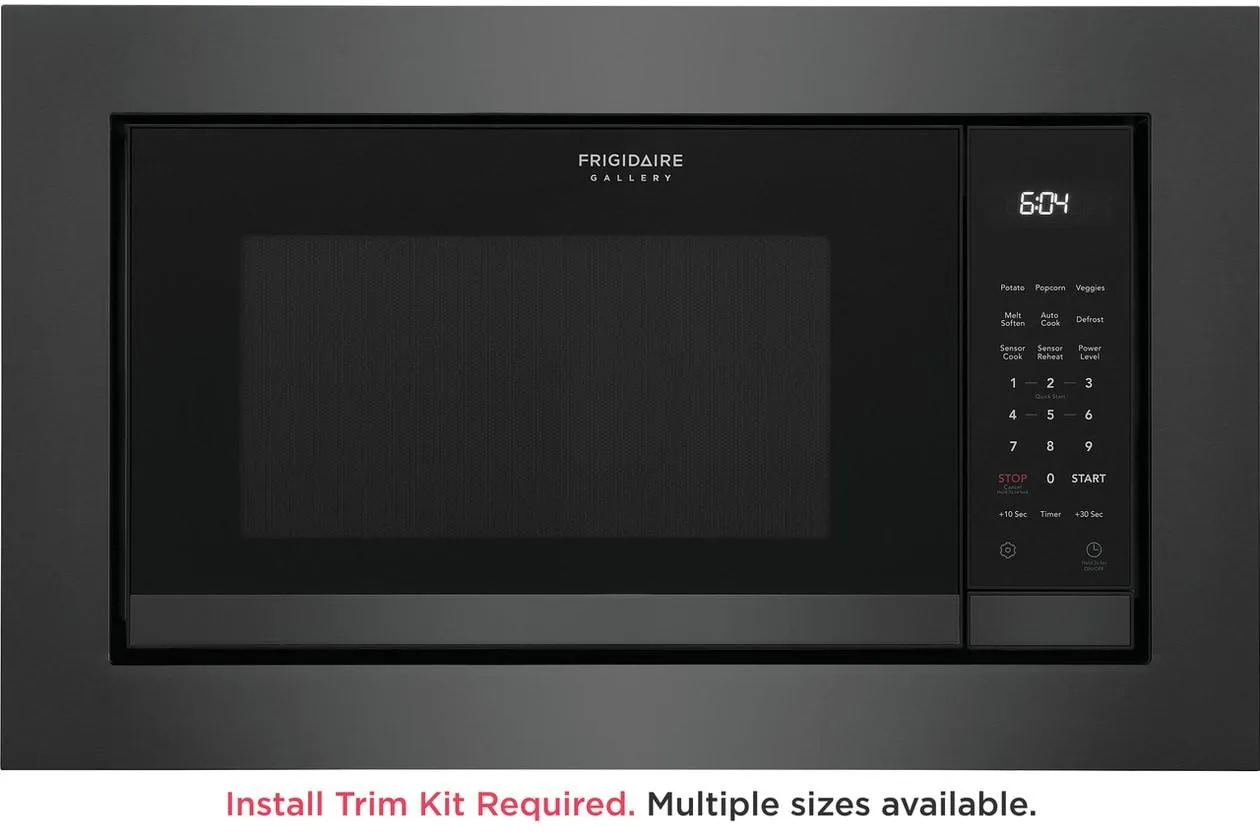 Frigidaire GMBS3068AD Frigidaire Gallery 2.2 Cu. Ft. Built-In Microwave Microwave Ovens smart sensor microwave oven