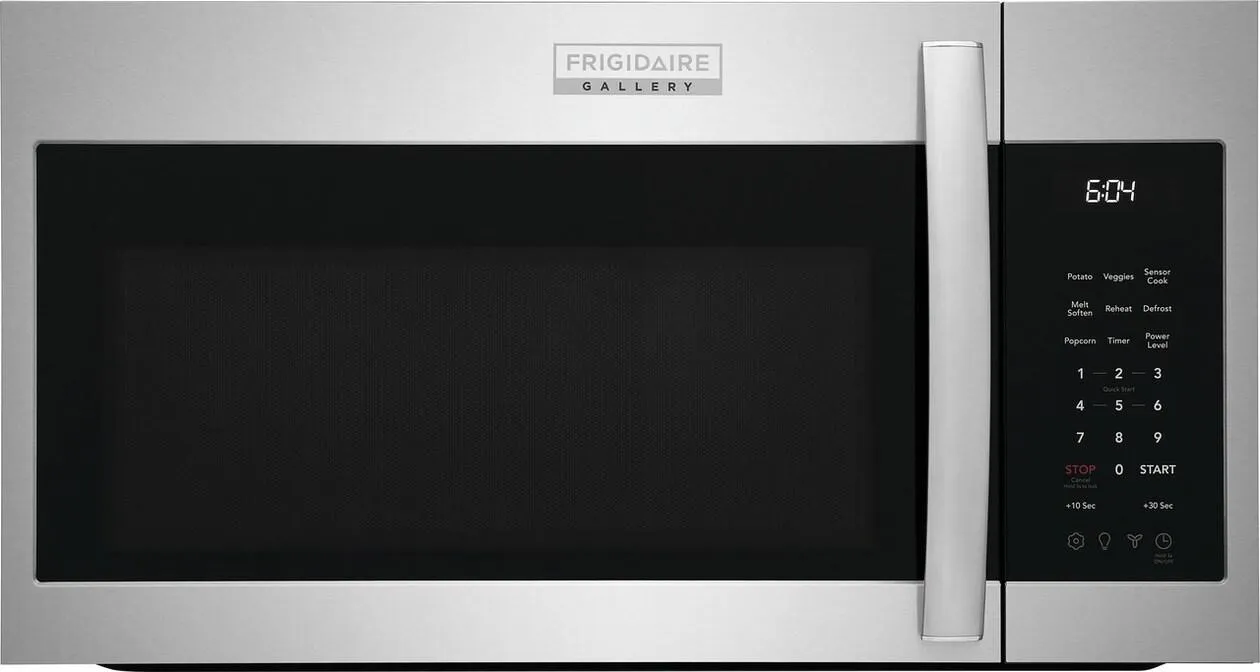 Frigidaire GMOS1962AF Frigidaire Gallery 1.9 Cu. Ft. Over-The-Range Microwave Microwave Ovens smart sensor microwave oven