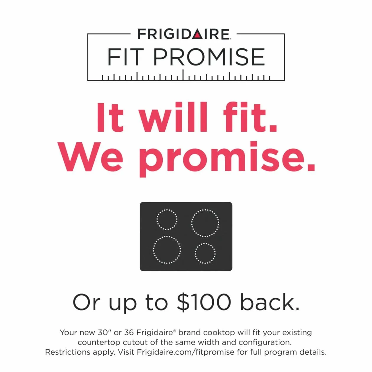 Frigidaire PCCE3080AF Frigidaire Professional 30" Electric Cooktop