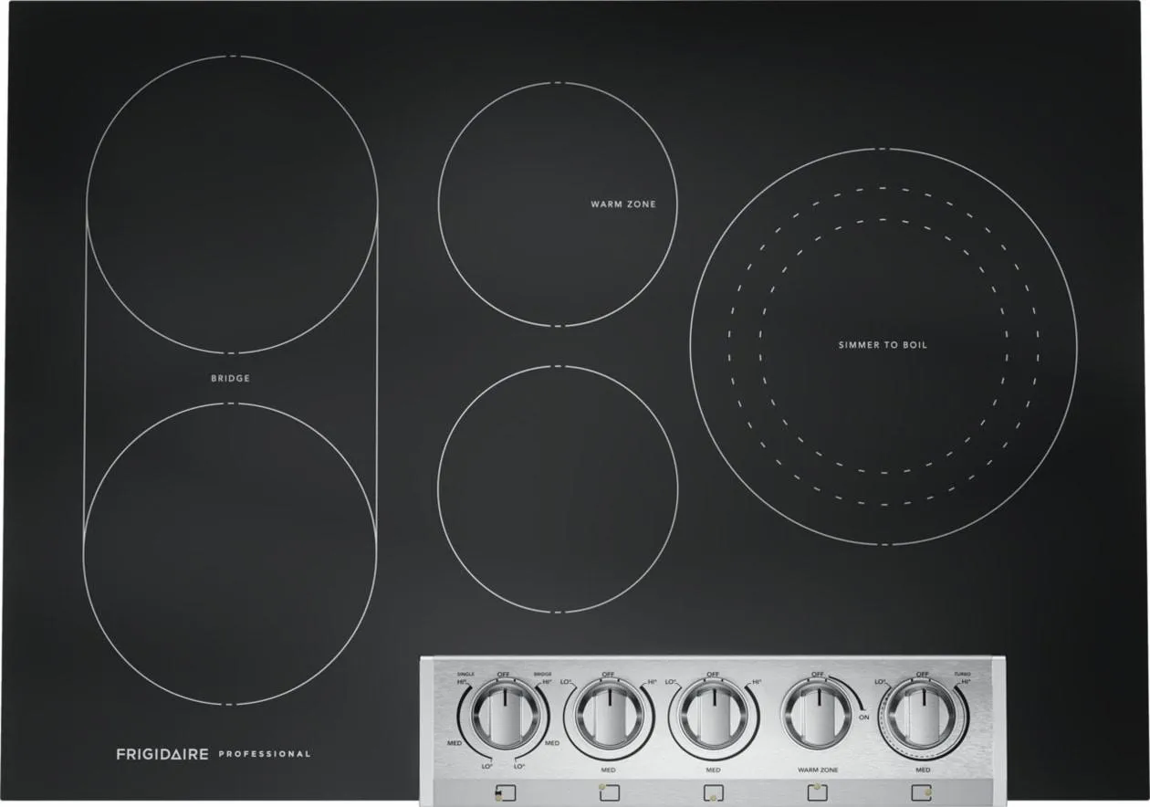 Frigidaire PCCE3080AF Frigidaire Professional 30" Electric Cooktop Electric slide-in electric cooking range