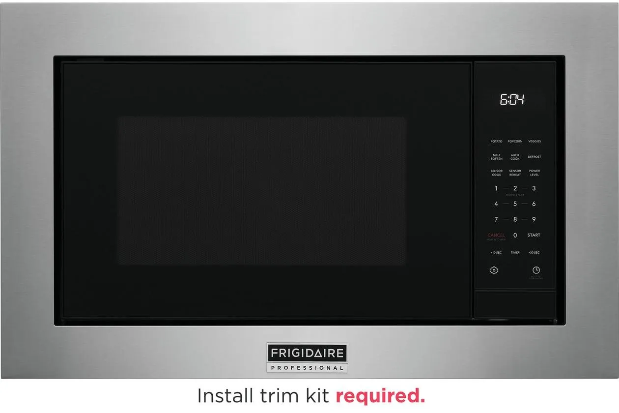 Frigidaire PMBS3080AF Frigidaire Professional 2.2 Cu. Ft. Built-In Microwave Microwave Ovens smart sensor microwave oven