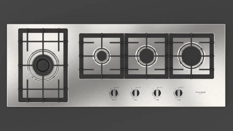 Fulgor Milano F4GK42S1 44" Gas Cooktop Gas natural gas range with griddle