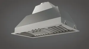 Fulgor Milano F6BP34DS1 36" Pro Insert Hood Ventilation Range Hoods high suction kitchen exhaust hood