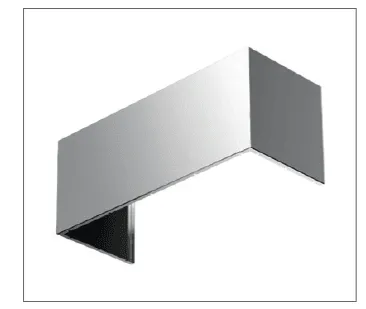 Fulgor Milano F6CK3012 30'' Professional Hood - Chimney Extension Cover Hood Accessories charcoal filters for range hoods