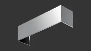 Fulgor Milano F6CK4812 12" High Chimney Cover For Model F6Ph48S1 Hood Accessories charcoal filters for range hoods