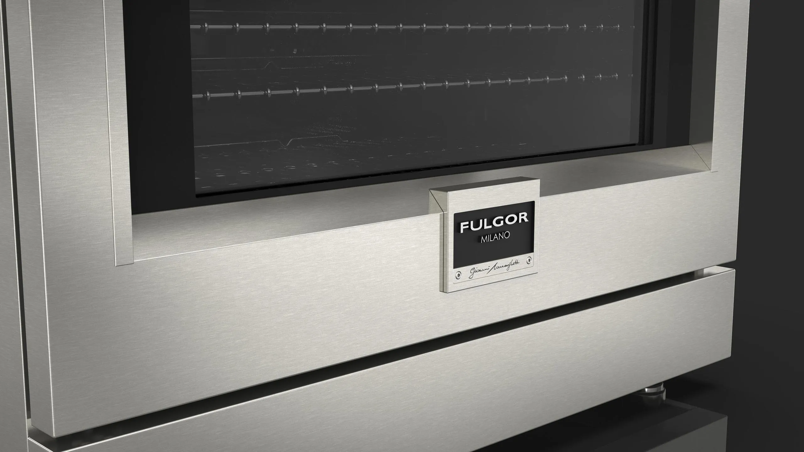 Fulgor Milano F6PDF364GS1 36 Dual Fuel Pro Range With Griddle