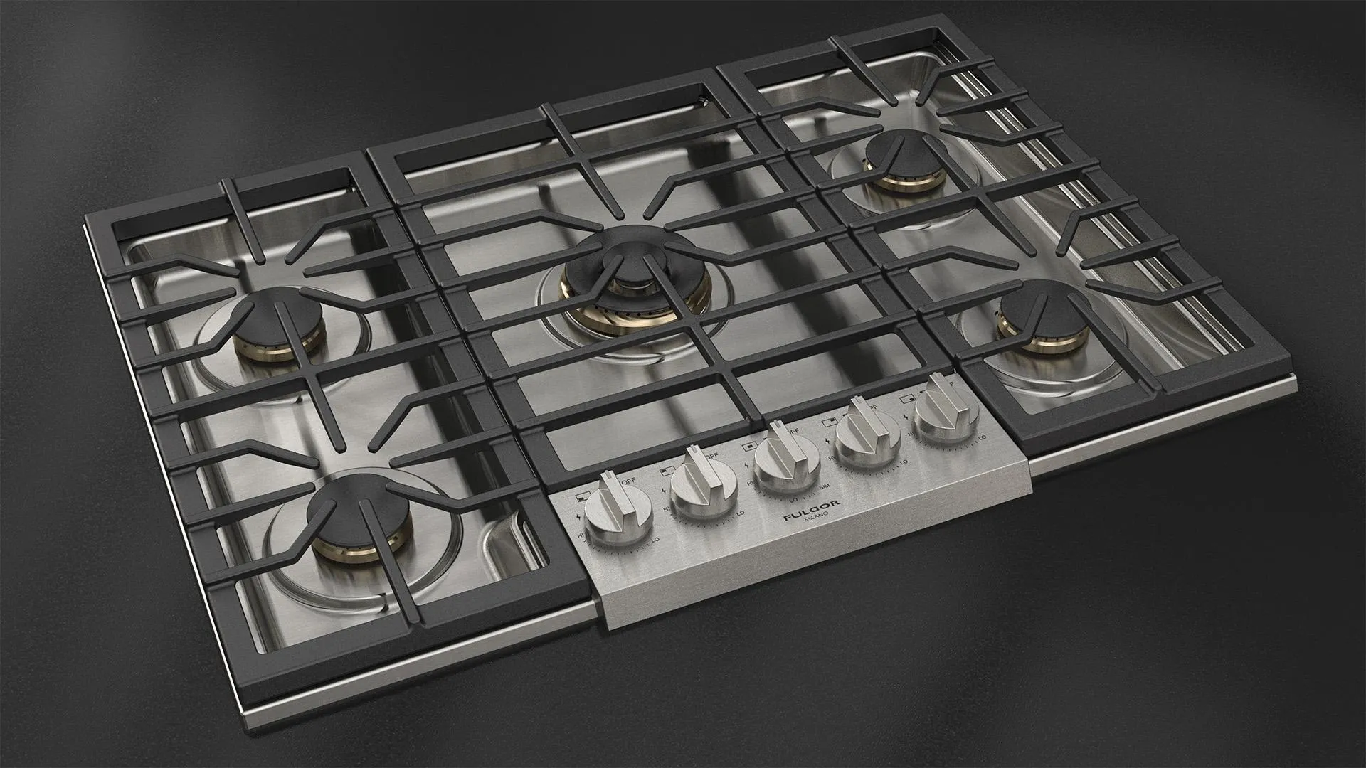 Fulgor Milano F6PGK305S2 30" Pro Gas Cooktop Cooktops ceramic electric cooktops