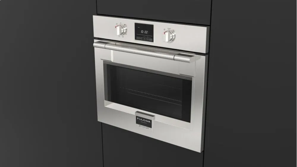 Fulgor Milano F6PSP30S1 30" Pro Single Oven Wall Ovens 27 inch wall oven built-in