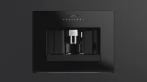 Fulgor Milano F7BC24B1 24" Built-In Coffee Machine - Black Glass Coffee Systems espresso machines for home use