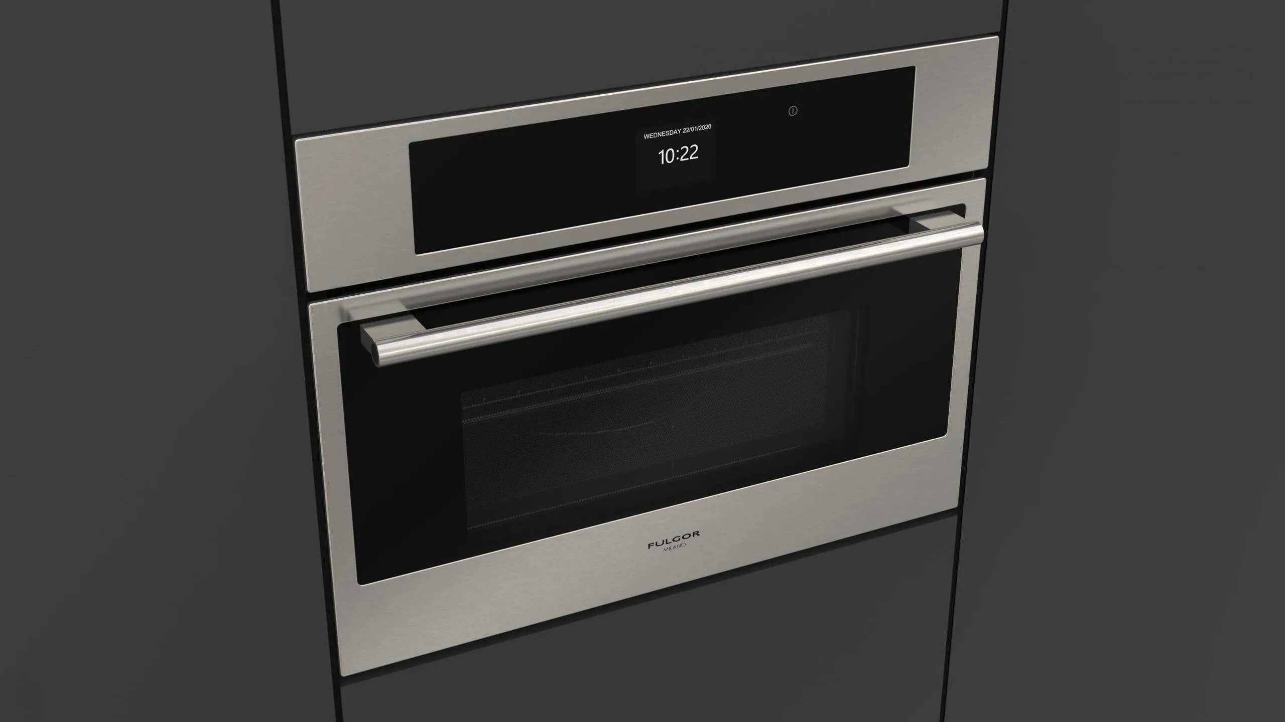 Fulgor Milano F7DSPD24S1 24" Combi Speed Oven - Stainless Steel Wall Ovens oven with smart temperature control