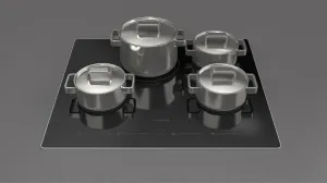 Fulgor Milano F7RT24S1 24" Vetroceramic Cooktop Cooktops ceramic electric cooktops