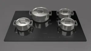 Fulgor Milano F7RT30B1 30" Glass-Ceramic Cooktop Electric slide-in electric cooking range