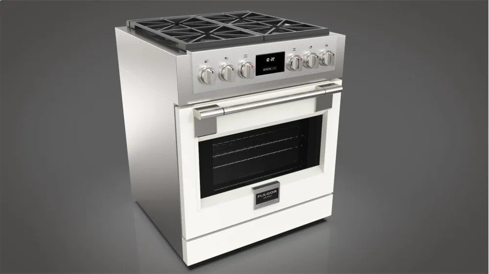 Fulgor Milano PDRKIT30MW 30" Matte White Color Kit Range Accessories drip pans for electric ranges