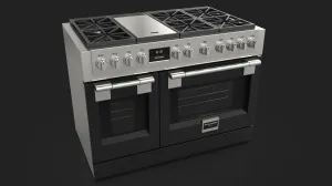 Fulgor Milano PDRKIT48BK 48" Gondola Black Color Kit Range Accessories drip pans for electric ranges