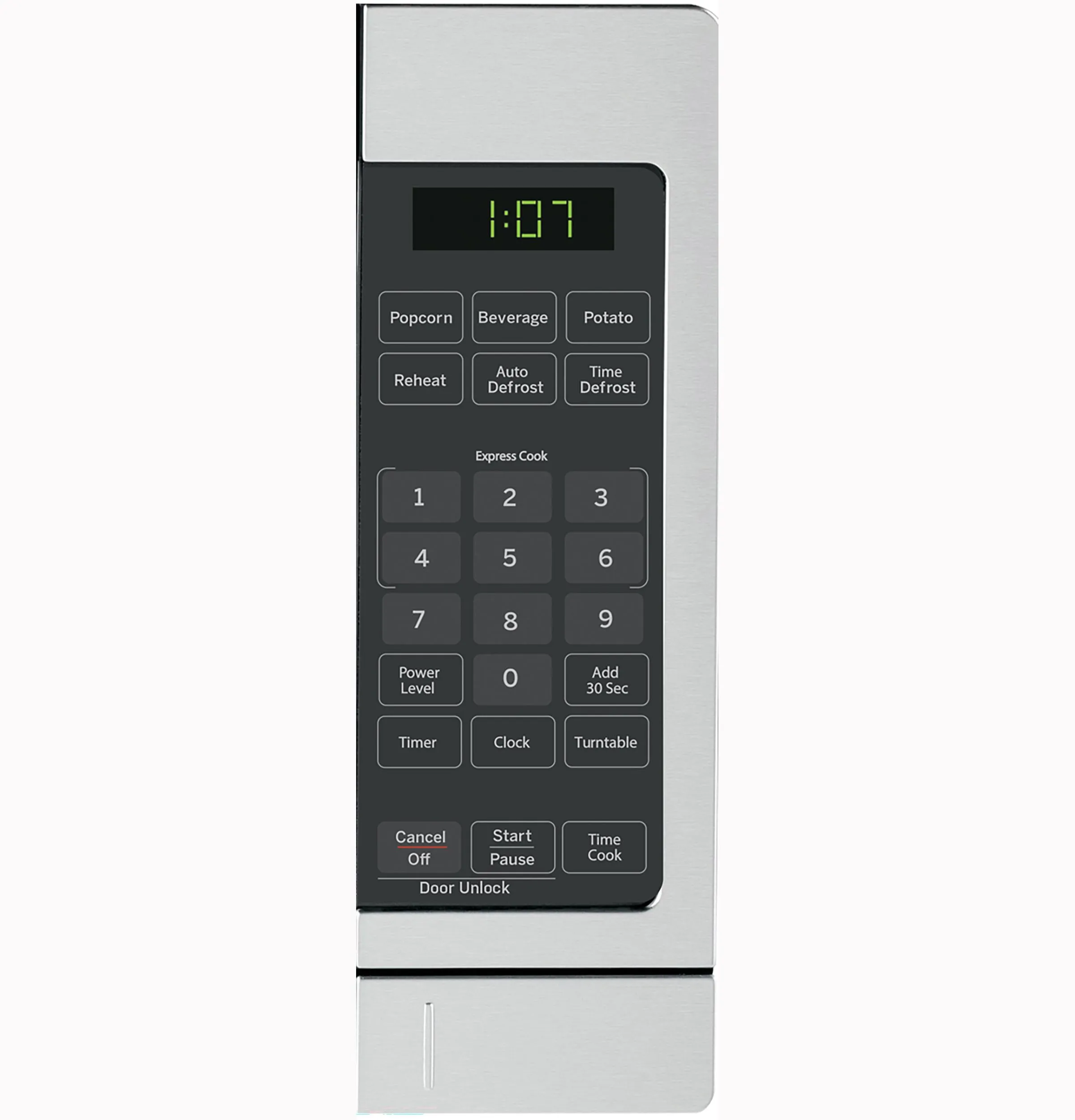 Ge Appliances GCST07N1WSS Ge 0.7 Cu. Ft. Capacity Countertop Microwave Oven