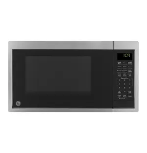 Ge Appliances GCST09N1WSS Ge 0.9 Cu. Ft. Capacity Countertop Microwave Oven Countertop Microwaves compact countertop microwave oven