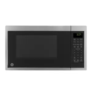 Ge Appliances GCST09U1WSS Ge 0.9 Cu. Ft. Capacity Smart Countertop Microwave Oven With Scan-To-Cook Technology Countertop Microwaves compact countertop microwave oven