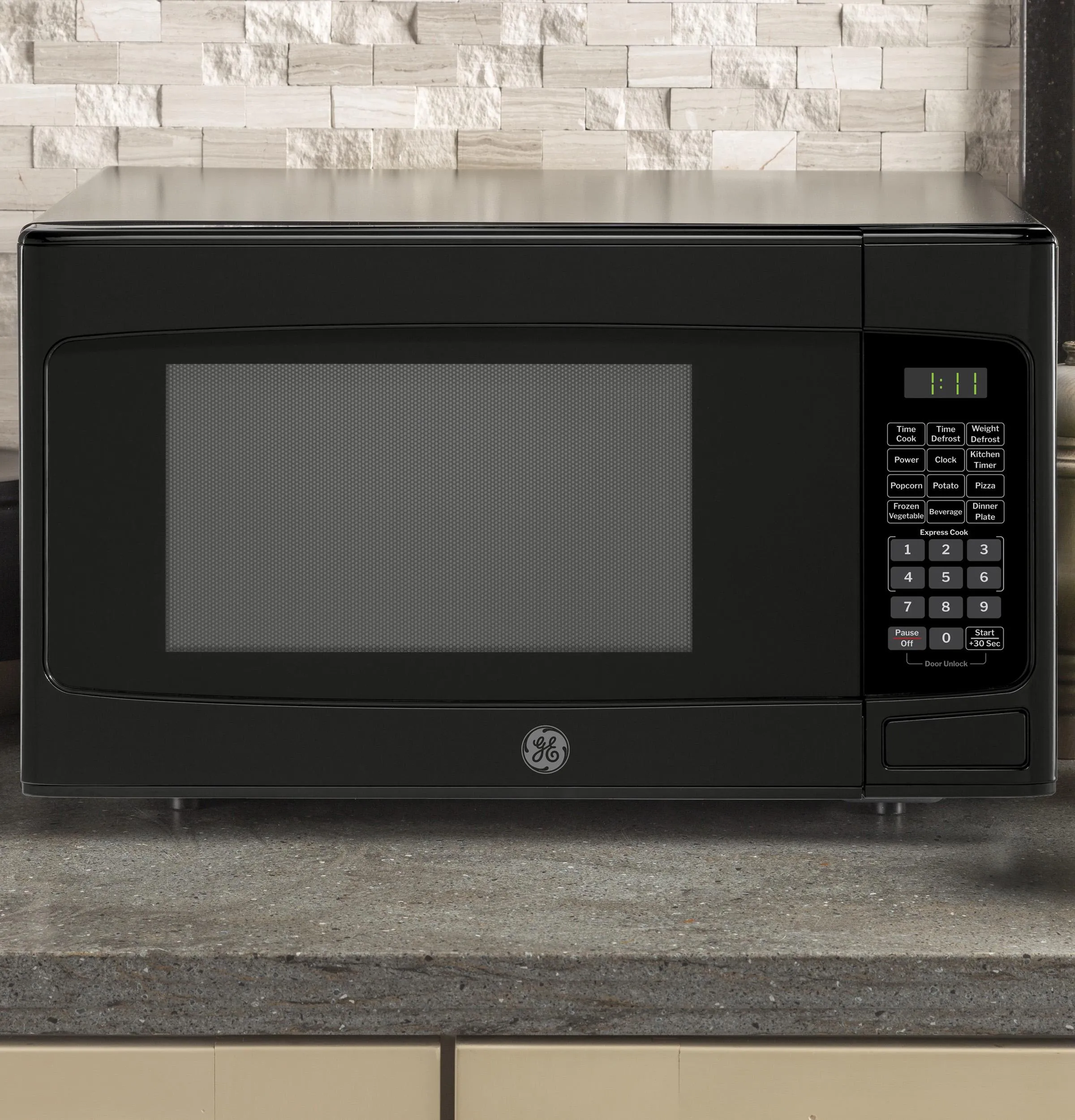 Ge Appliances GCST11N1WBB Ge 1.1 Cu. Ft. Capacity Countertop Microwave Oven