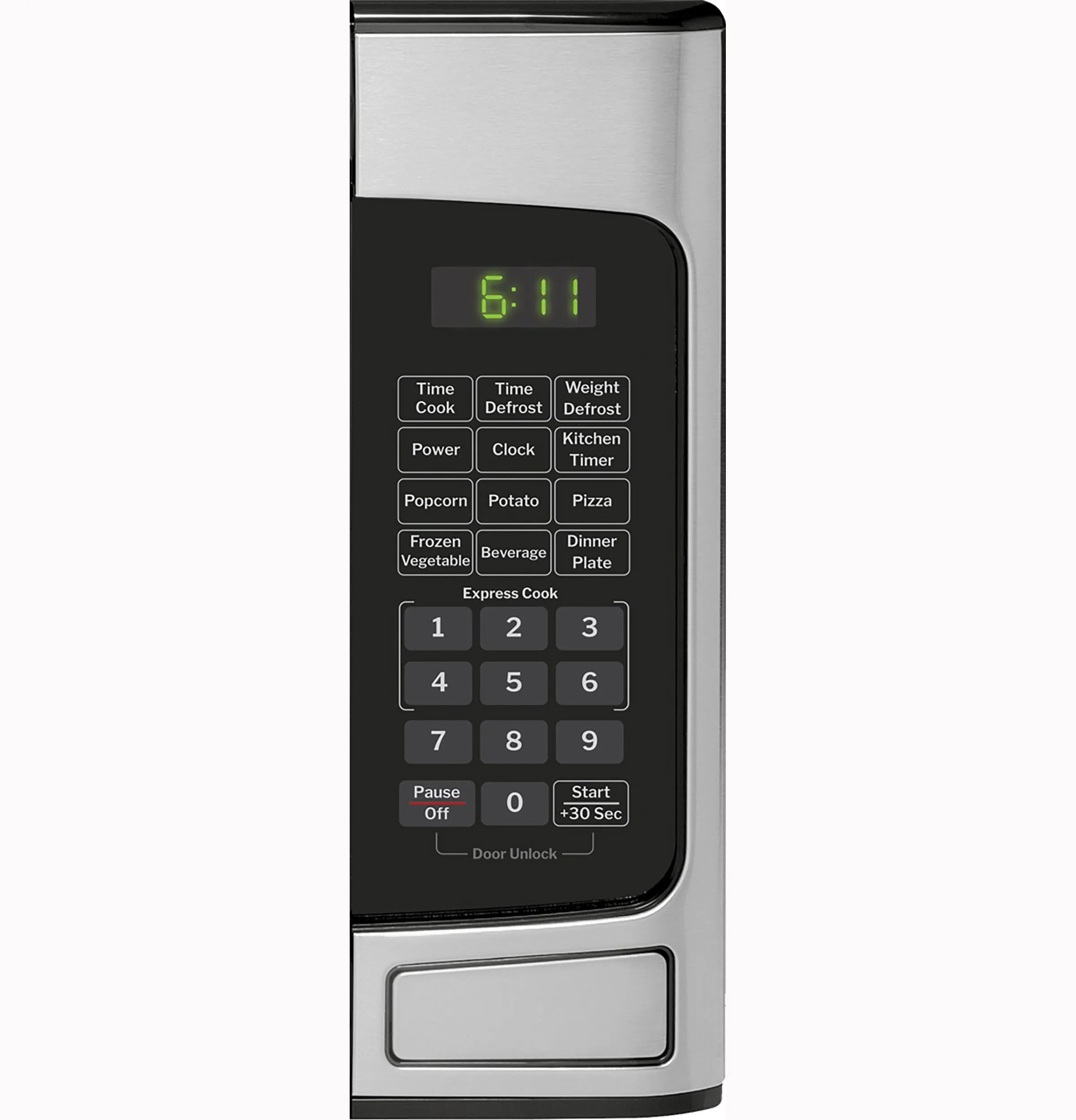 Ge Appliances GCST11X1WSS Ge 1.1 Cu. Ft. Capacity Countertop Microwave Oven