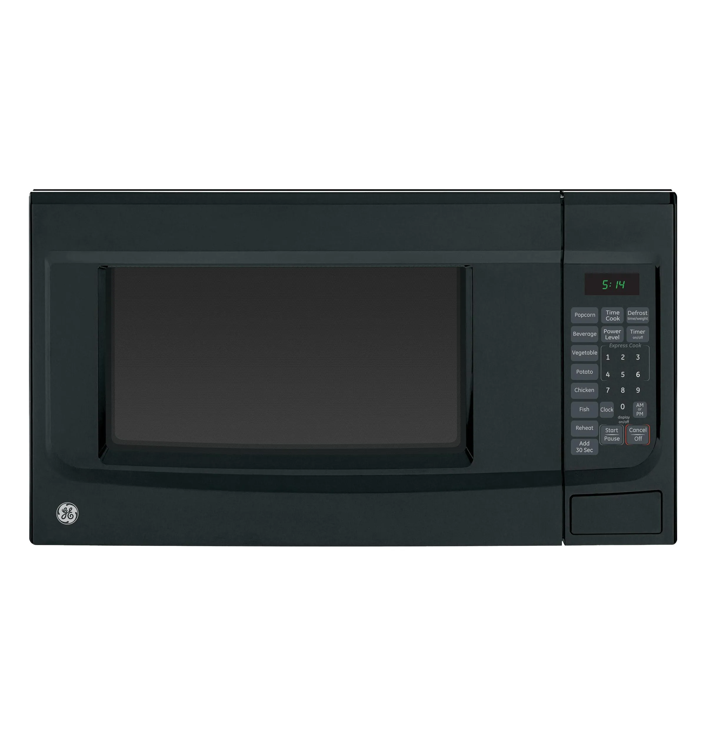 Ge Appliances GCST14S1WBB Ge 1.4 Cu. Ft. Countertop Microwave Oven Microwave Ovens smart sensor microwave oven