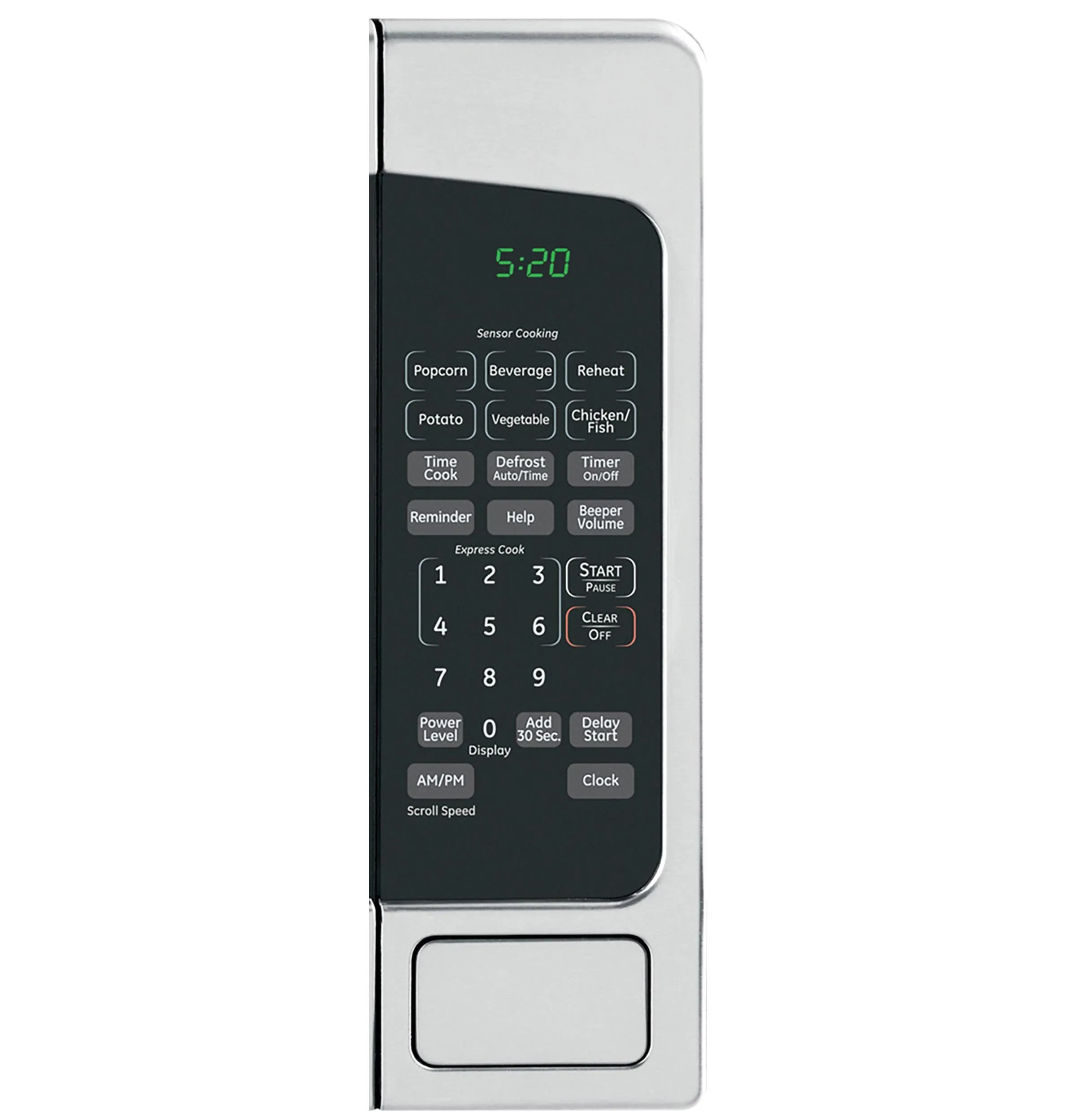 Ge Appliances GCST20S1WSS Ge 2.0 Cu. Ft. Capacity Countertop Microwave Oven