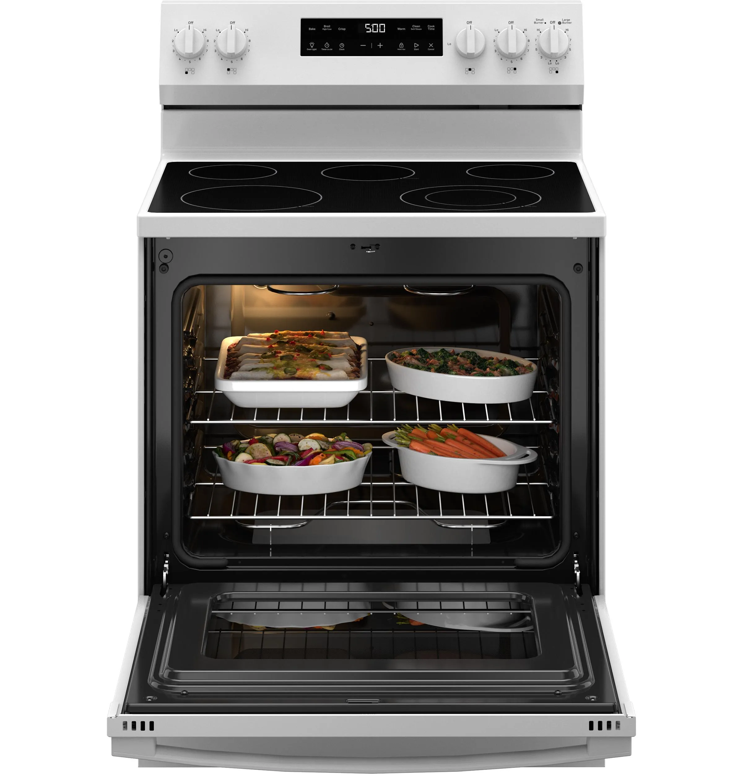 Ge Appliances GRF500PVWW Ge? 30" Free-Standing Electric Range