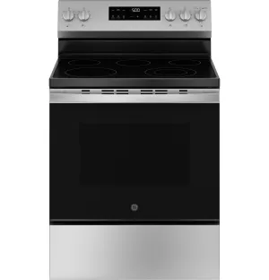 Ge Appliances GRF500SVSS Ge? Energy Star? 30" Free-Standing Electric Range With Crisp Mode Freestanding Ranges freestanding dual fuel range 30 inch