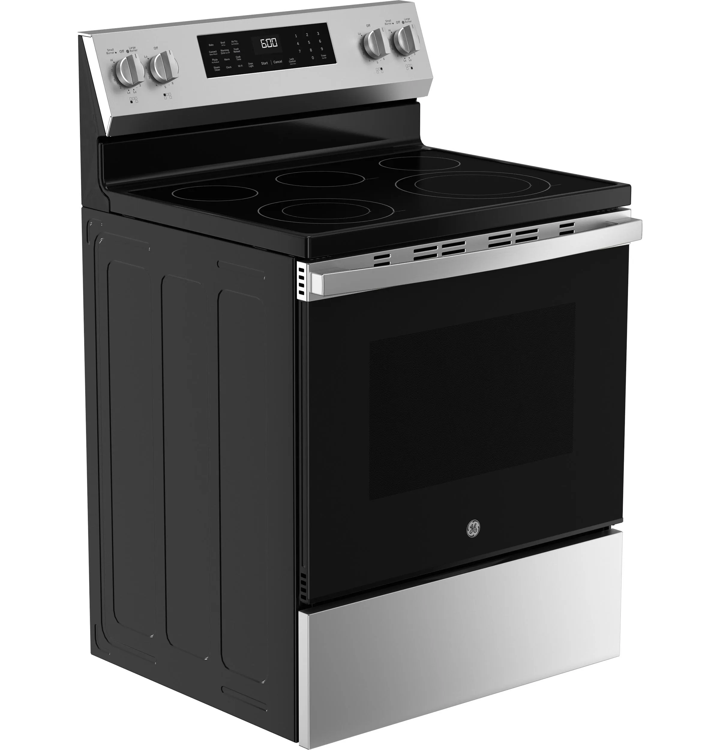 Ge Appliances GRF600AVSS Ge? 30" Free-Standing Electric Convection Range With No Preheat Air Fry And Easywash&#8482; Oven Tray