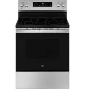 Ge Appliances GRF600AVSS Ge? 30" Free-Standing Electric Convection Range With No Preheat Air Fry And Easywash&#8482; Oven Tray Freestanding Ranges freestanding dual fuel range 30 inch