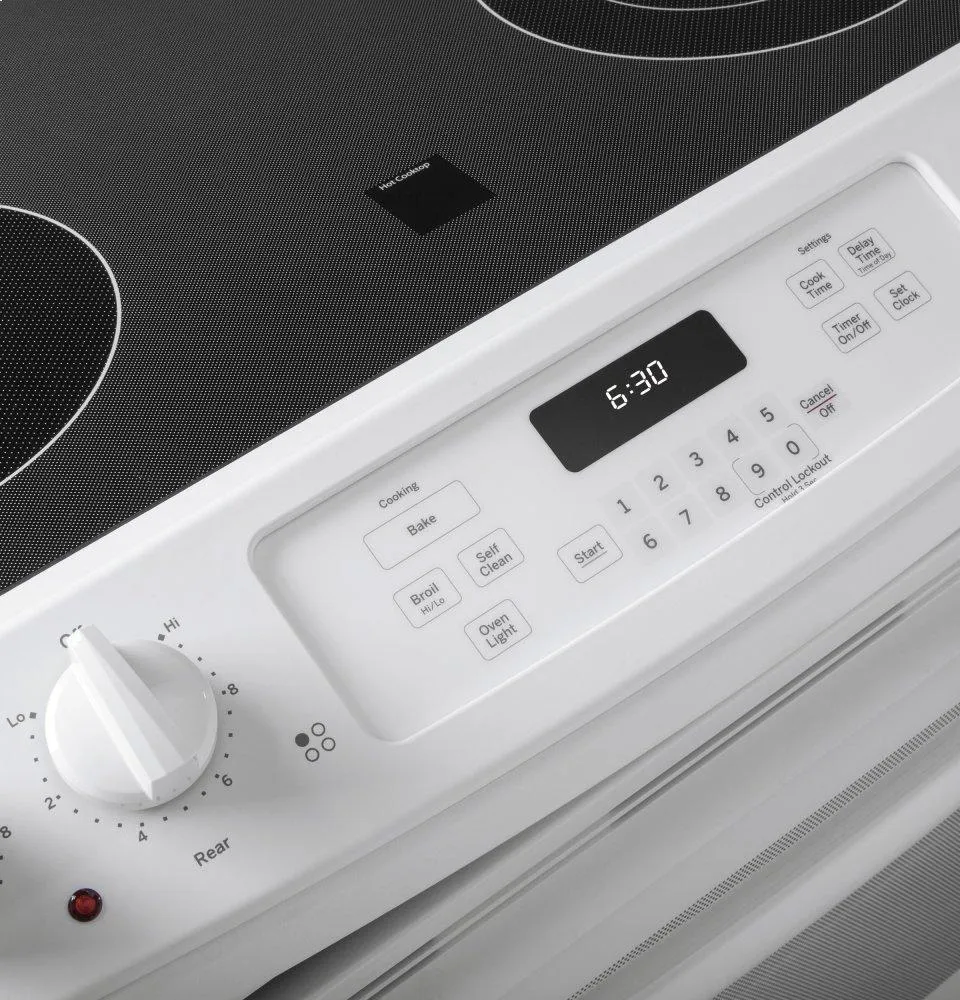 Ge Appliances JD630DFWW Ge 30" Drop-In Electric Range