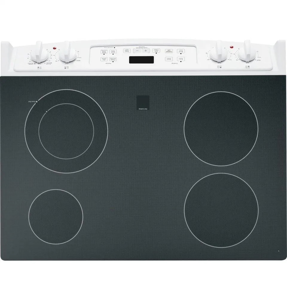 Ge Appliances JD630DFWW Ge 30" Drop-In Electric Range