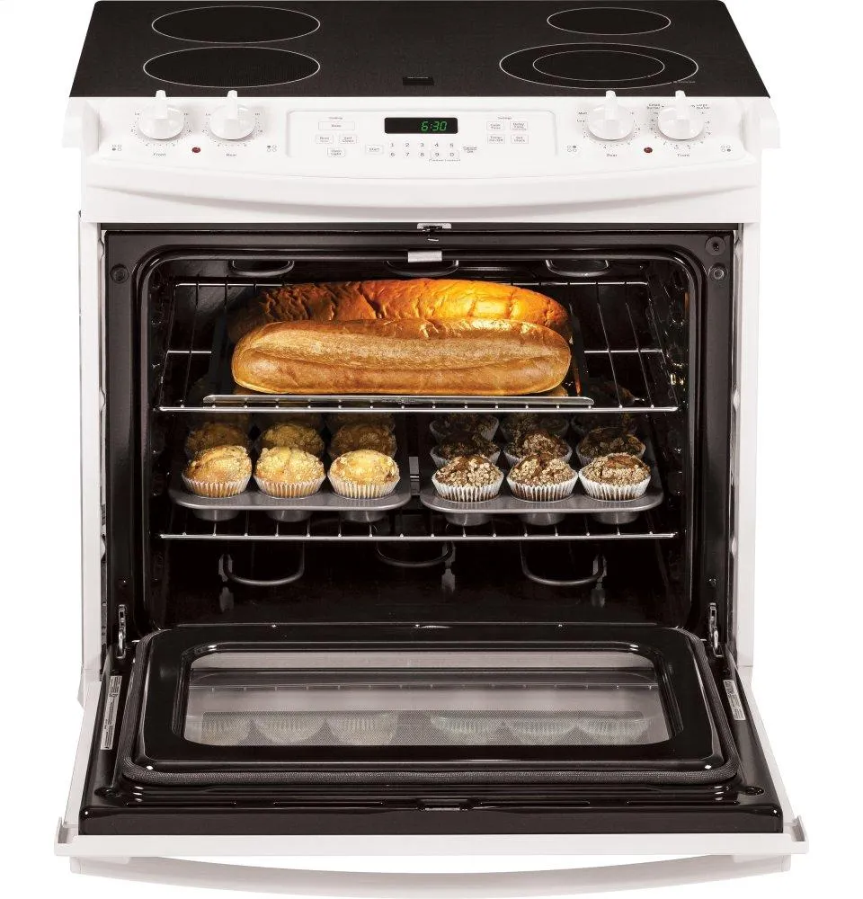 Ge Appliances JD630DFWW Ge 30" Drop-In Electric Range