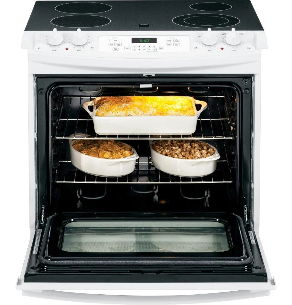 Ge Appliances JD630DFWW Ge 30" Drop-In Electric Range