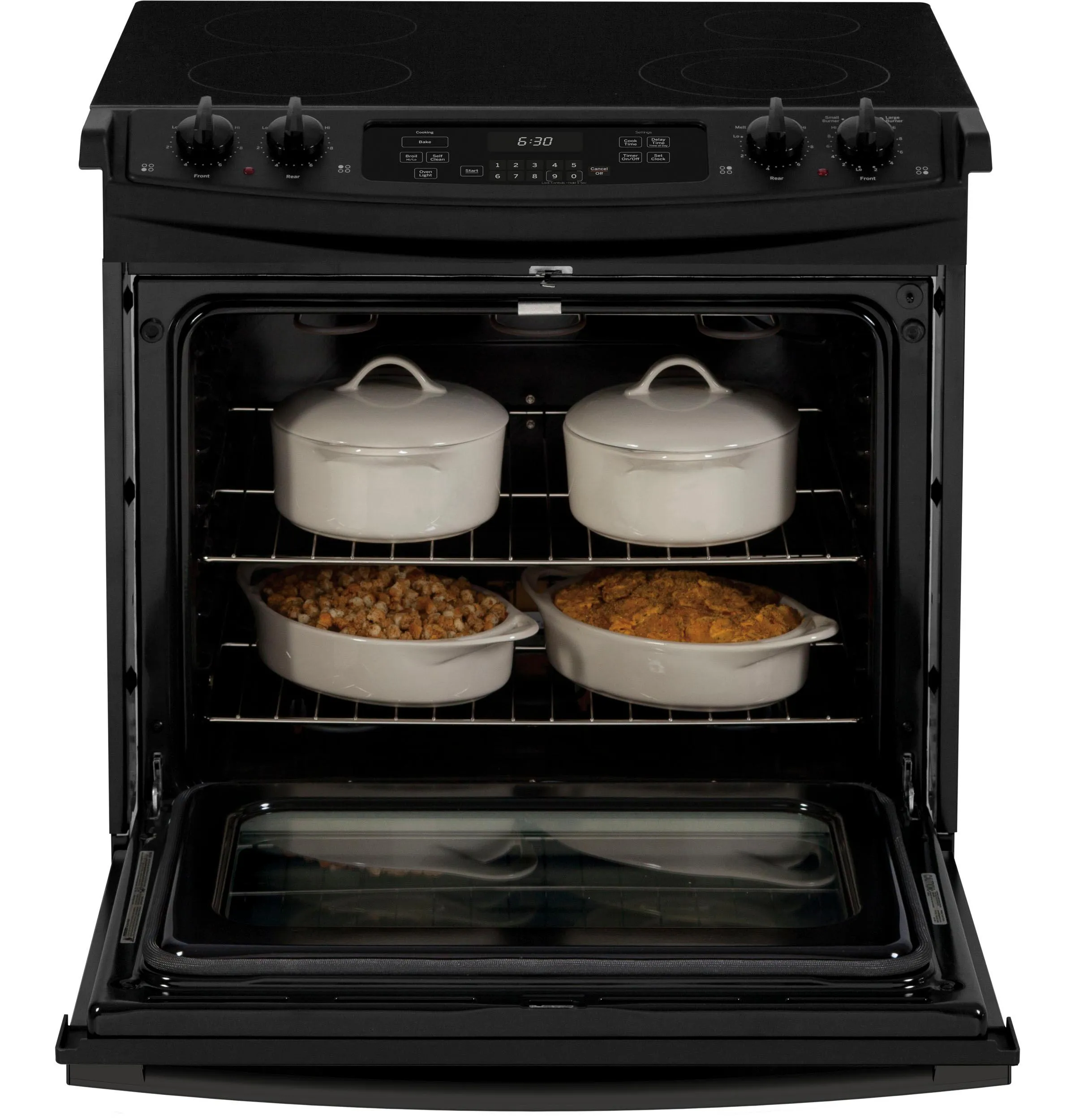 Ge Appliances JD630DTBB Ge 30" Drop-In Electric Range