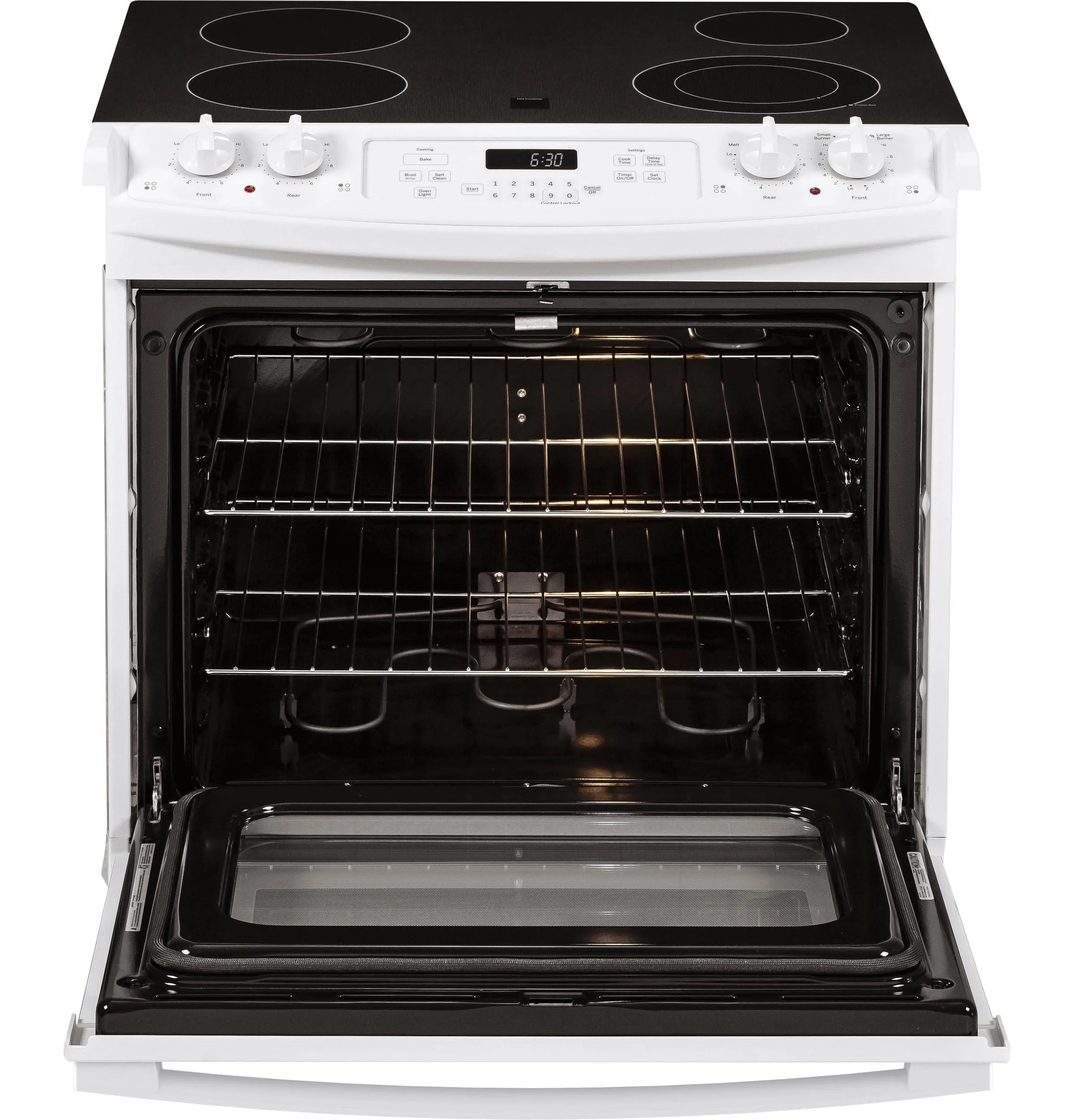 Ge Appliances JD630DTWW Ge 30" Drop-In Electric Range