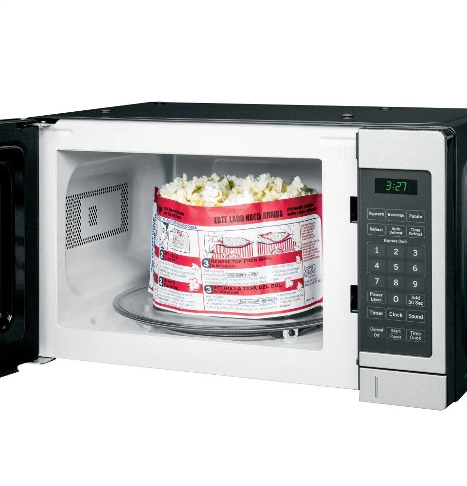 Ge Appliances JEM3072SHSS Ge 0.7 Cu. Ft. Capacity Countertop Microwave Oven