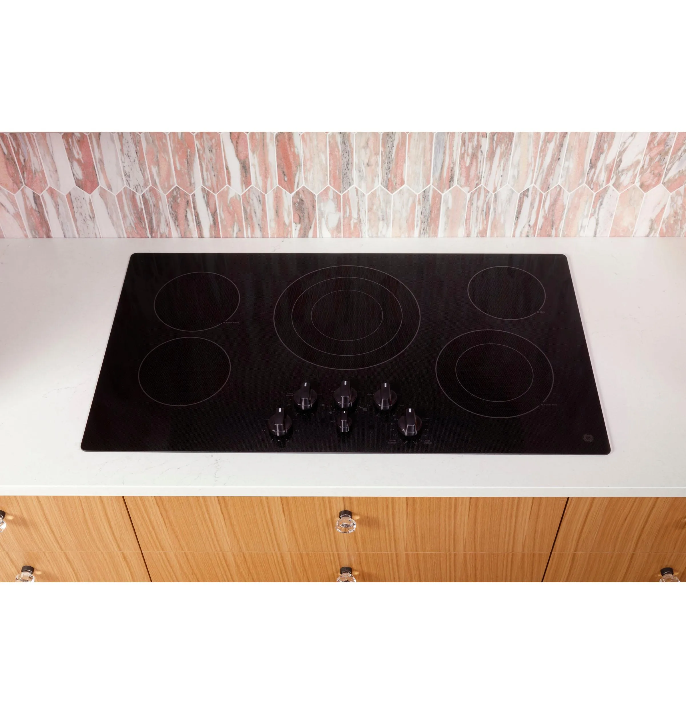 Ge Appliances JEP5036STSS Ge 36" Built-In Knob Control Electric Cooktop