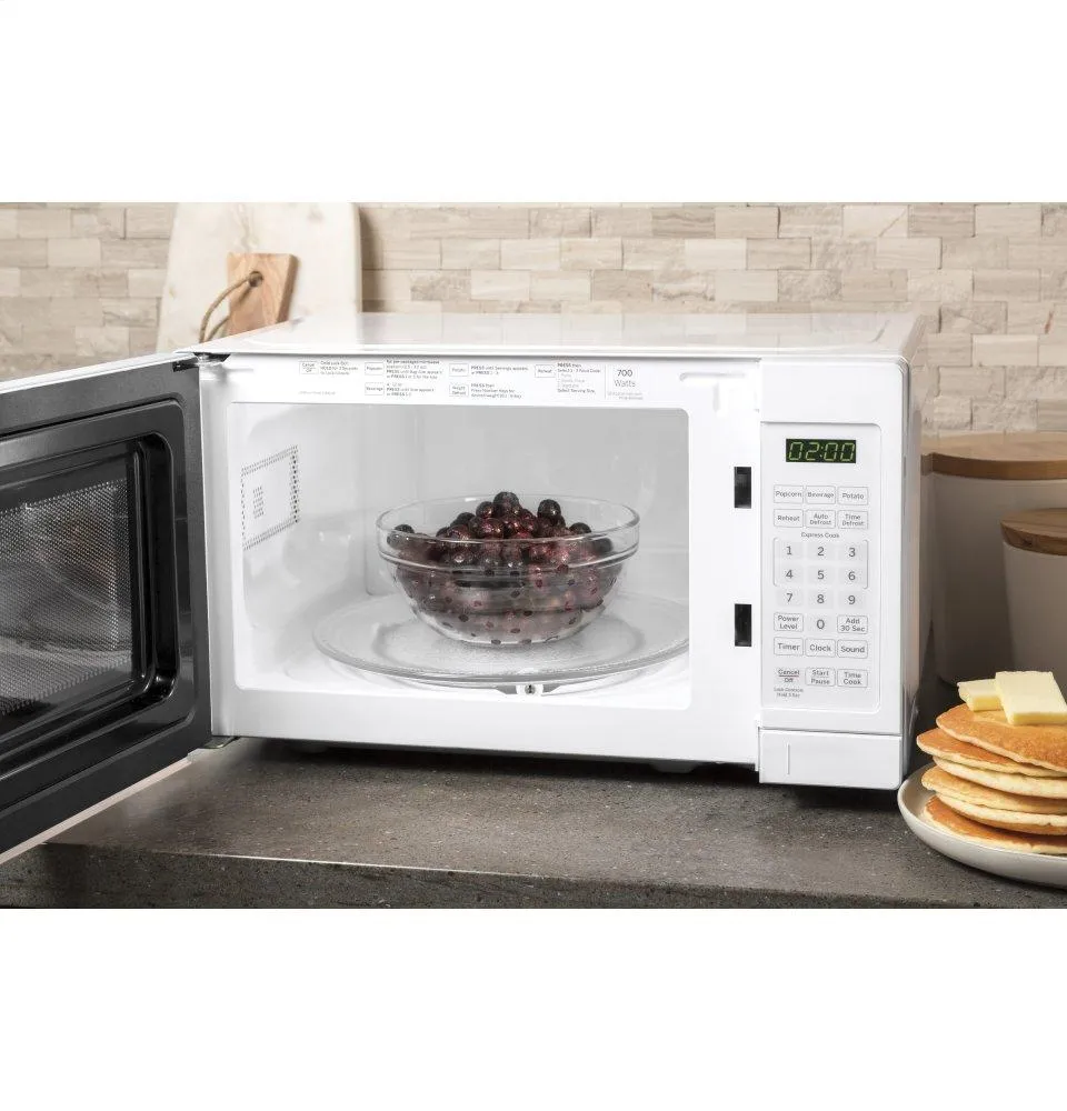 Ge Appliances JES1072DMWW Ge 0.7 Cu. Ft. Capacity Countertop Microwave Oven