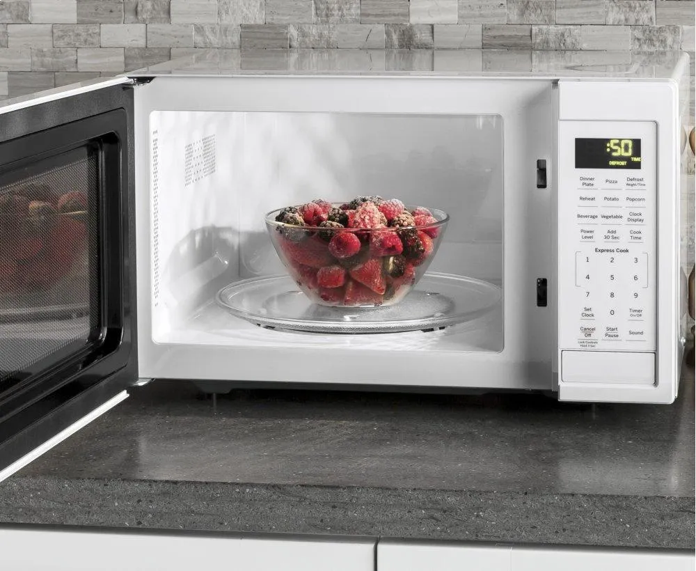 Ge Appliances JES1095DMWW Ge 0.9 Cu. Ft. Capacity Countertop Microwave Oven
