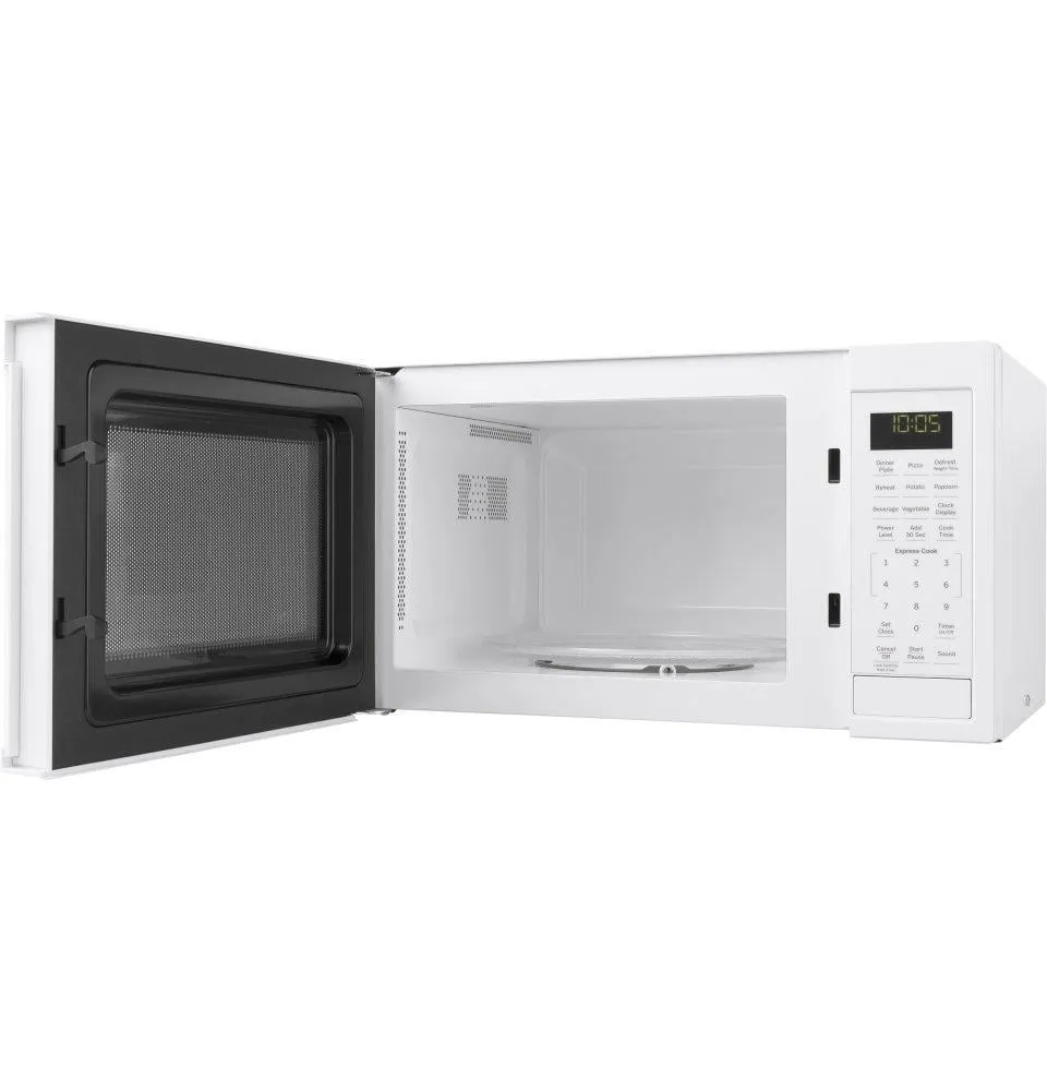 Ge Appliances JES1095DMWW Ge 0.9 Cu. Ft. Capacity Countertop Microwave Oven