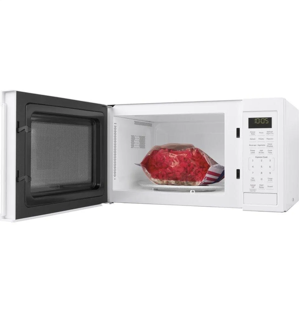 Ge Appliances JES1095DMWW Ge 0.9 Cu. Ft. Capacity Countertop Microwave Oven