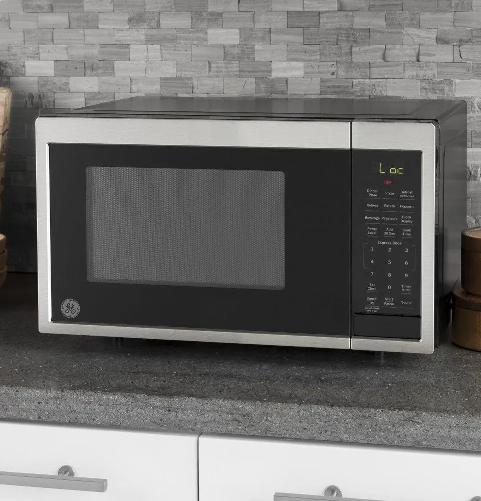 Ge Appliances JES1095SMSS Ge 0.9 Cu. Ft. Capacity Countertop Microwave Oven