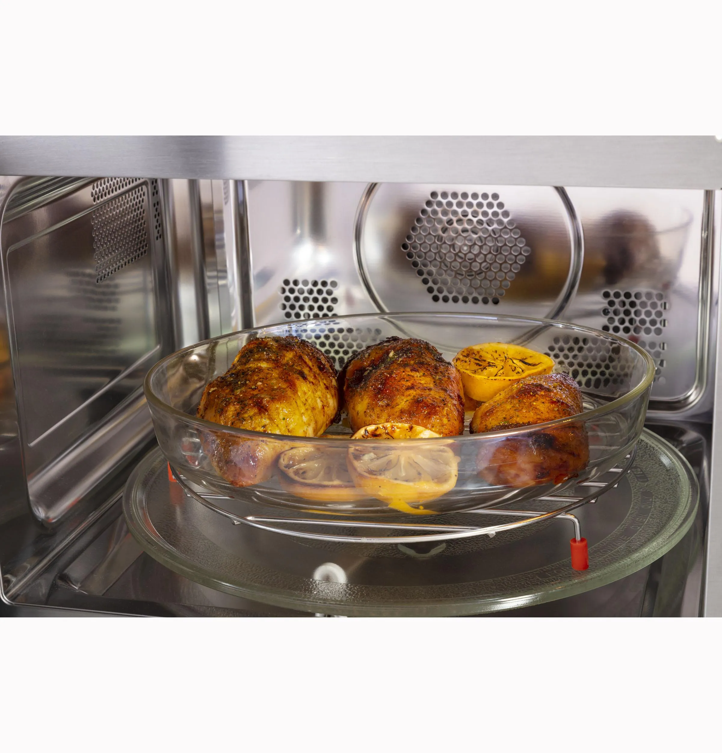 Ge Appliances JES1109RRSS Ge 1.0 Cu. Ft. Capacity Countertop Convection Microwave Oven With Air Fry