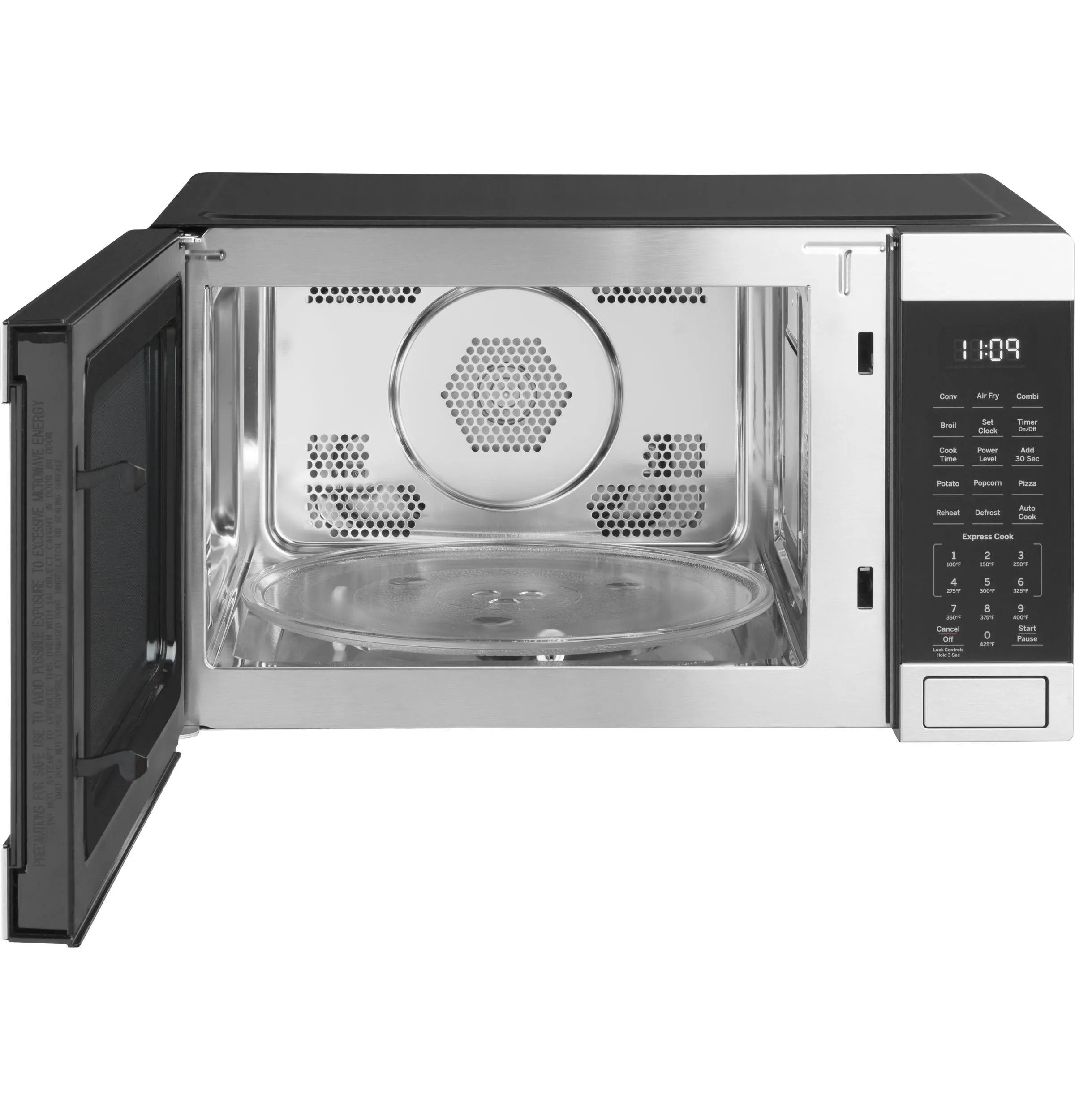 Ge Appliances JES1109RRSS Ge 1.0 Cu. Ft. Capacity Countertop Convection Microwave Oven With Air Fry