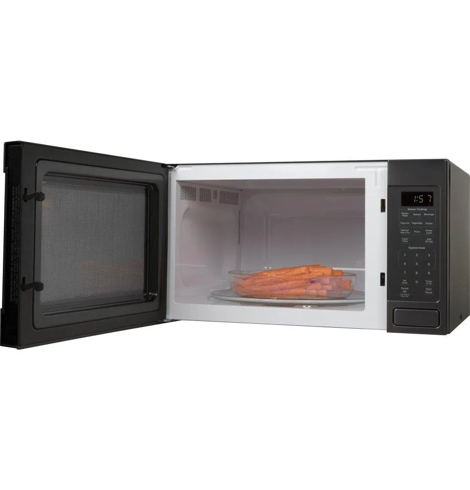 Ge Appliances JES1657BMTS Ge 1.6 Cu. Ft. Countertop Microwave Oven