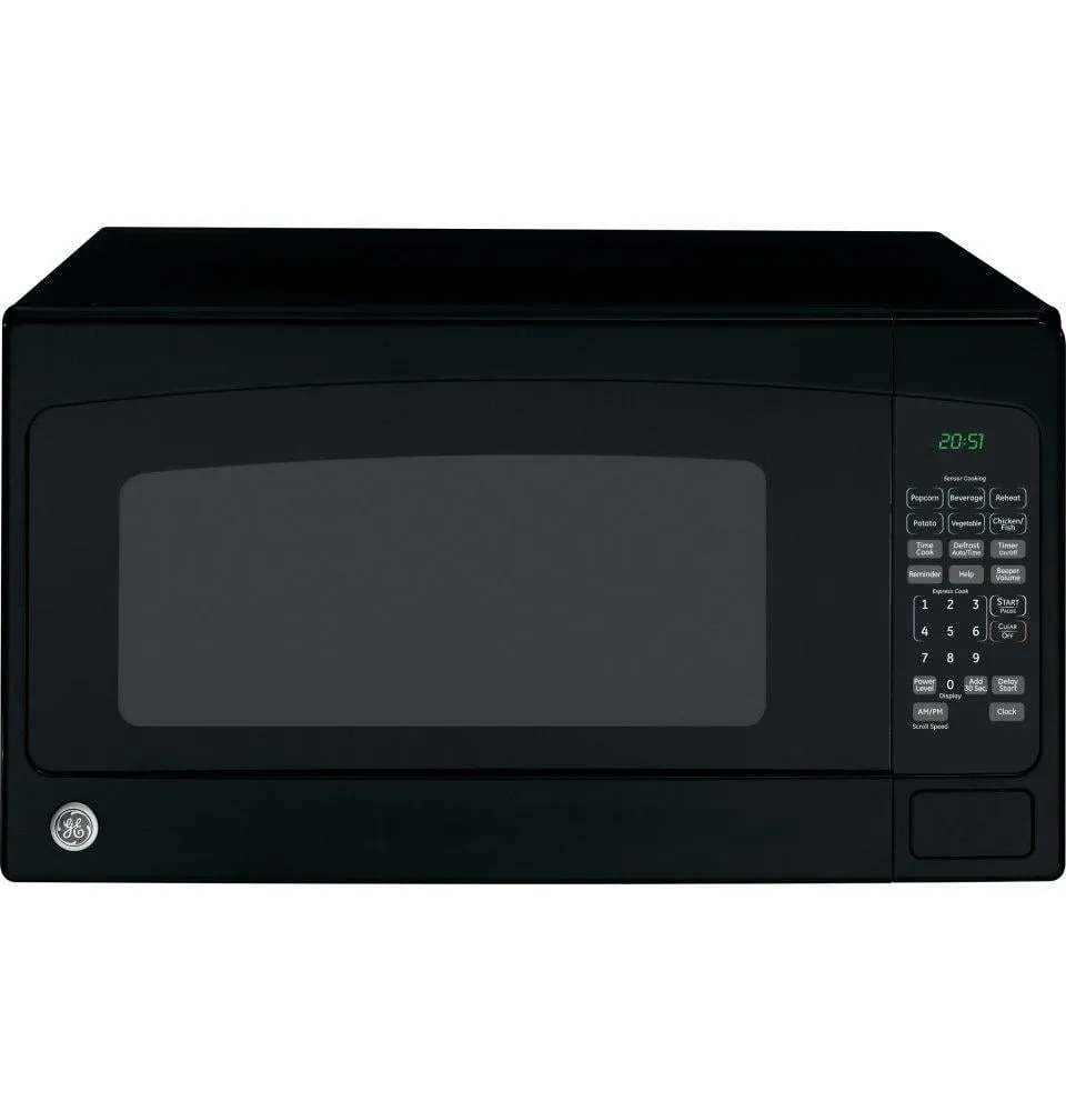 Ge Appliances JES2051DNBB Ge 2.0 Cu. Ft. Capacity Countertop Microwave Oven Countertop Microwaves compact countertop microwave oven