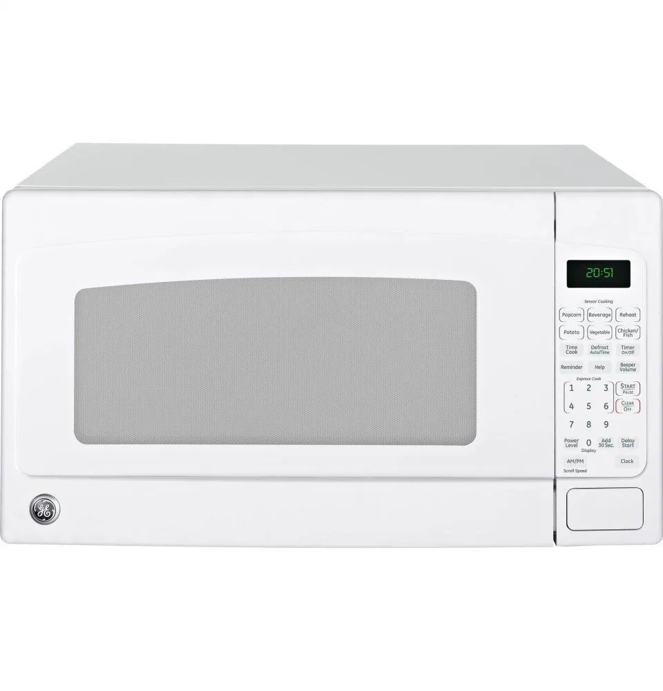 Ge Appliances JES2051DNWW Ge 2.0 Cu. Ft. Capacity Countertop Microwave Oven Countertop Microwaves compact countertop microwave oven